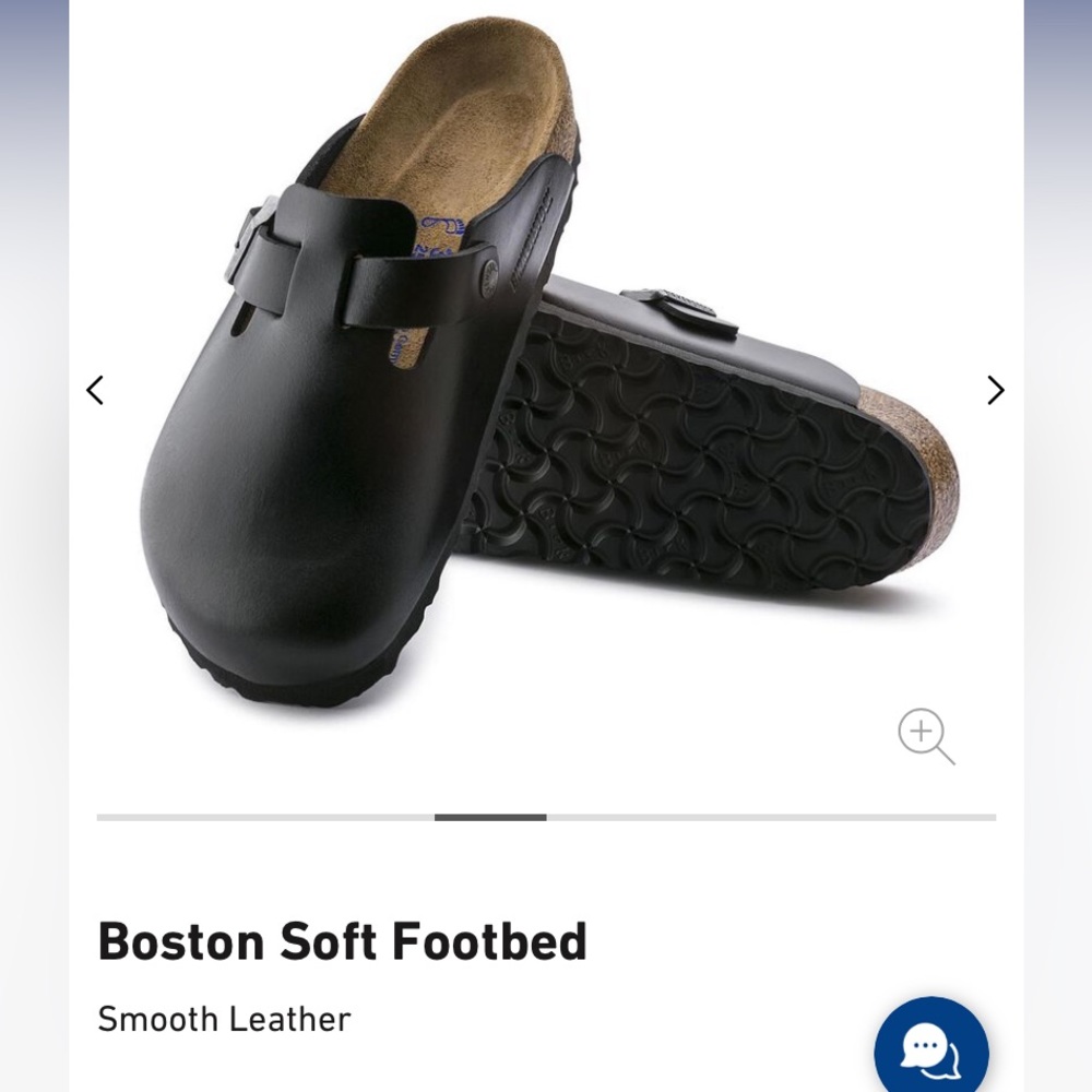 BIRKENSTOCK Boston: Amalfi Black